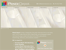 Tablet Screenshot of plasticdepotusa.com
